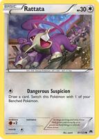 Rattata 87/122 (Reverse Holofoil)- NM