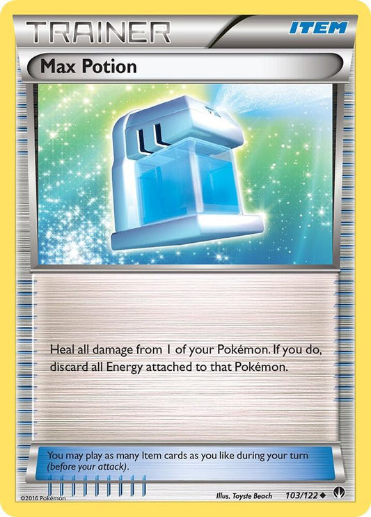 Max Potion 103/122 (Reverse Holofoil) - NM