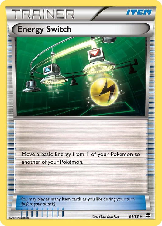 Energy Switch 61/83 (Reverse Holofoil)- NM