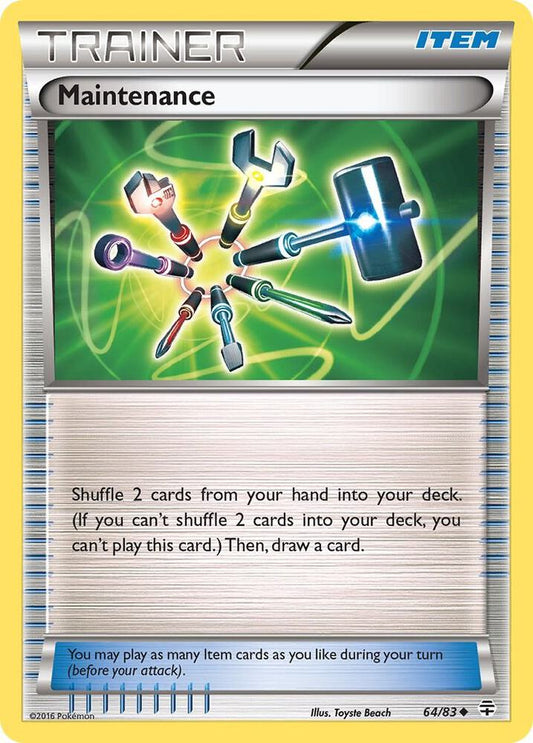 Maintenance 64/83 (Reverse Holofoil)- NM