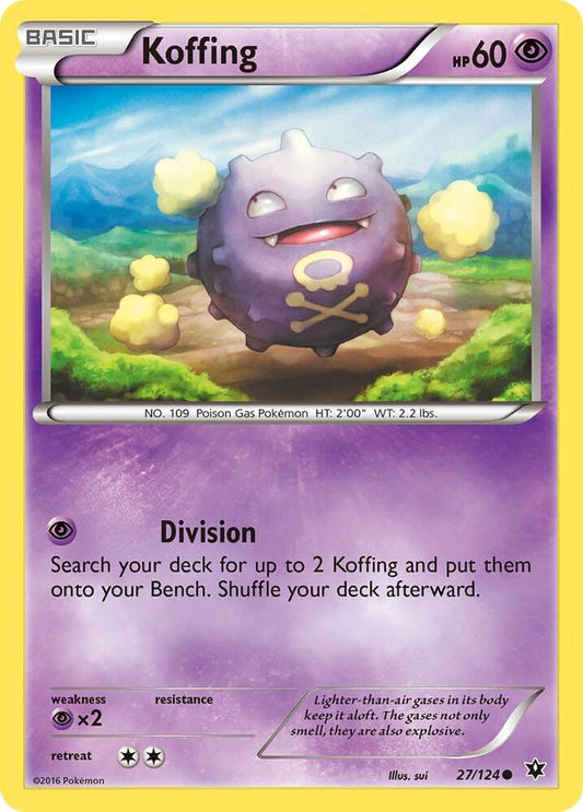 Koffing 27/124 (Reverse Holofoil) - NM