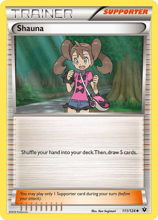 Shauna 111/124 (Reverse Holofoil) - NM
