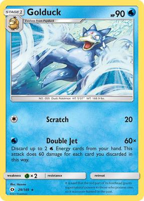 Golduck 29/149 (Reverse Holo) - NM