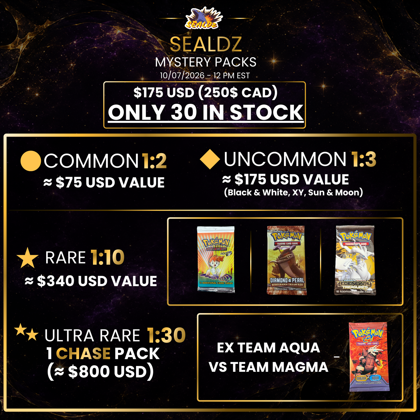 Sealdz Mystery Pack Edition #1