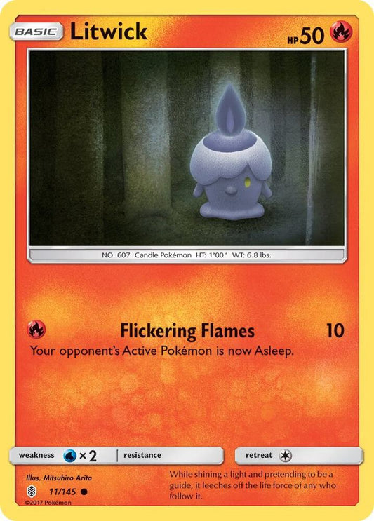 Litwick 11/145 (Reverse Holo) - NM