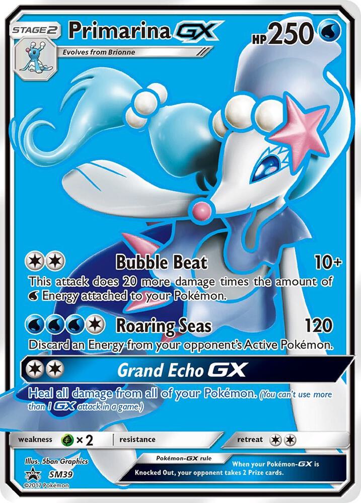 Primarina GX SM39 - NM