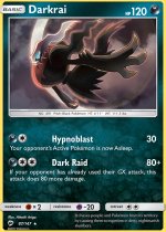 Darkrai 87/147 (Reverse Holofoil)- LP+