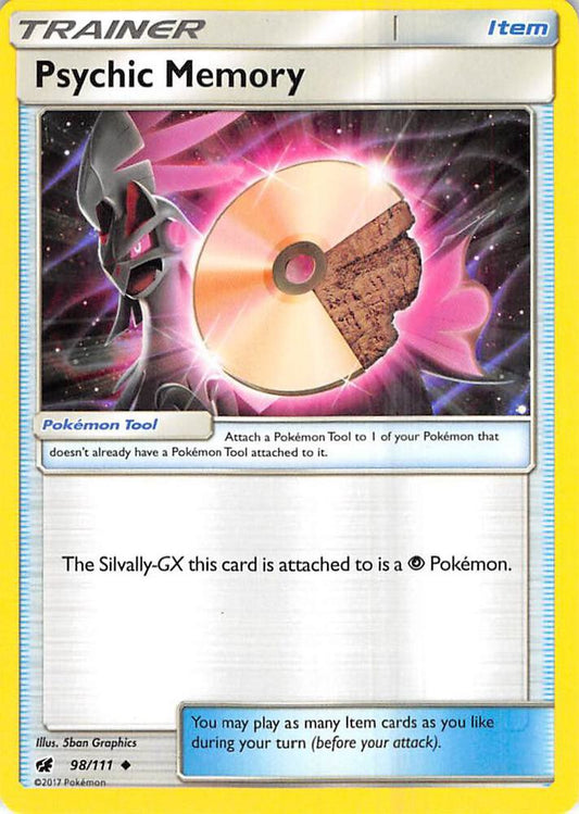 Psychic Memory 98/111 (Reverse Holofoil) - NM