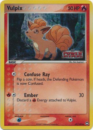 Vulpix (Reverse Holofoil) 69/108 - MP