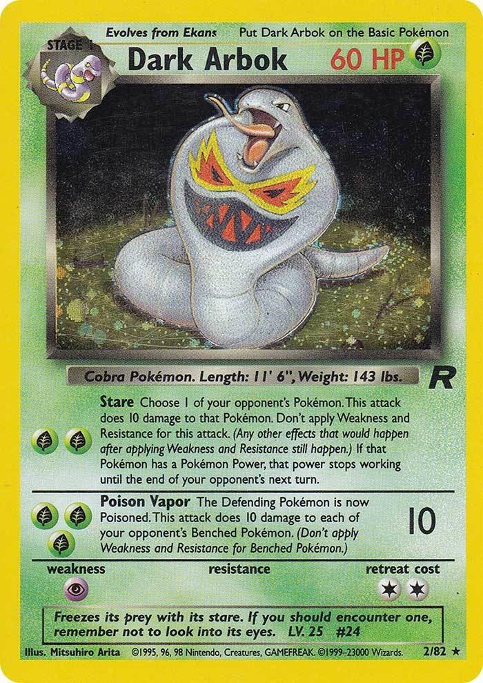 Dark Arbok 2/82 (Holofoil) - MP