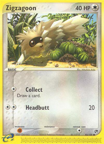 Zigzagoon 85/100 - NM