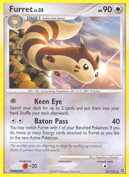 Furret 27/132 (Reverse Holofoil) - LP