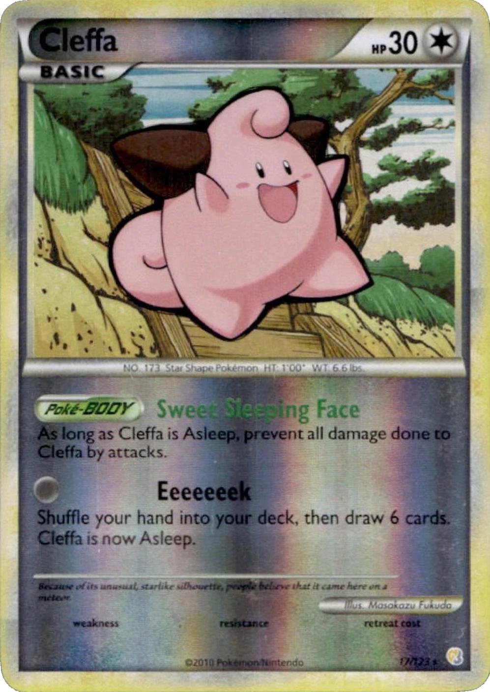 Cleffa 17/123 (Reverse Holofoil) - NM
