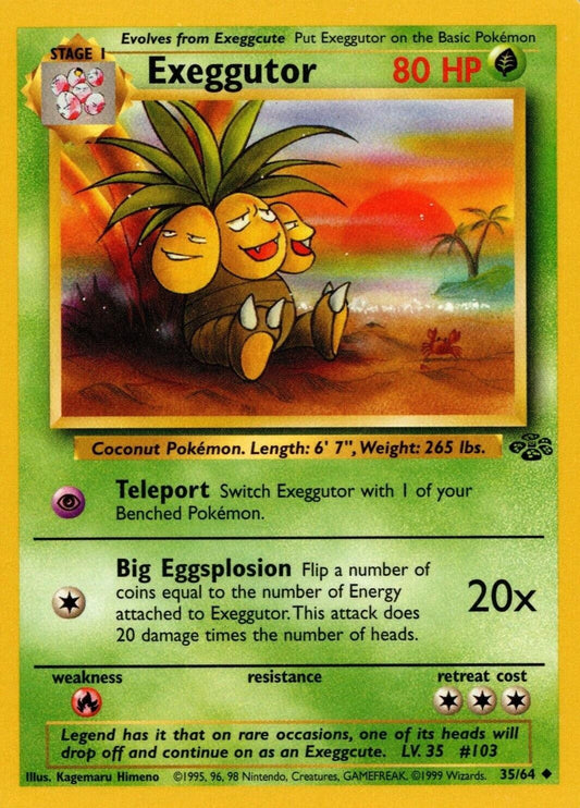 Exeggutor 35/64 - MP+