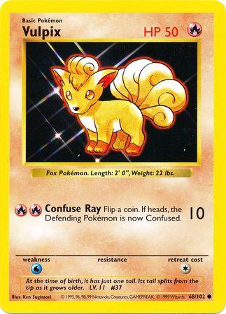 Shadowless Vulpix 68/102