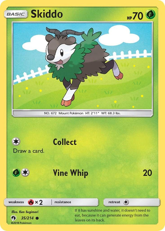 Skiddo 35/214 (Reverse Holofoil)- NM