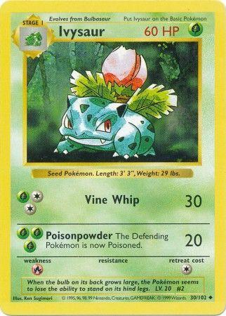 Shadowless Ivysaur 30/102