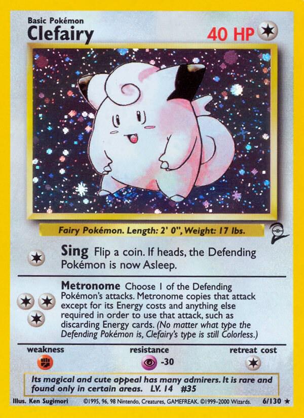 Clefairy 6/130 - HP