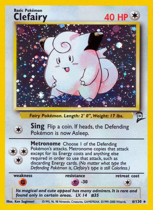Clefairy 6/130 - HP