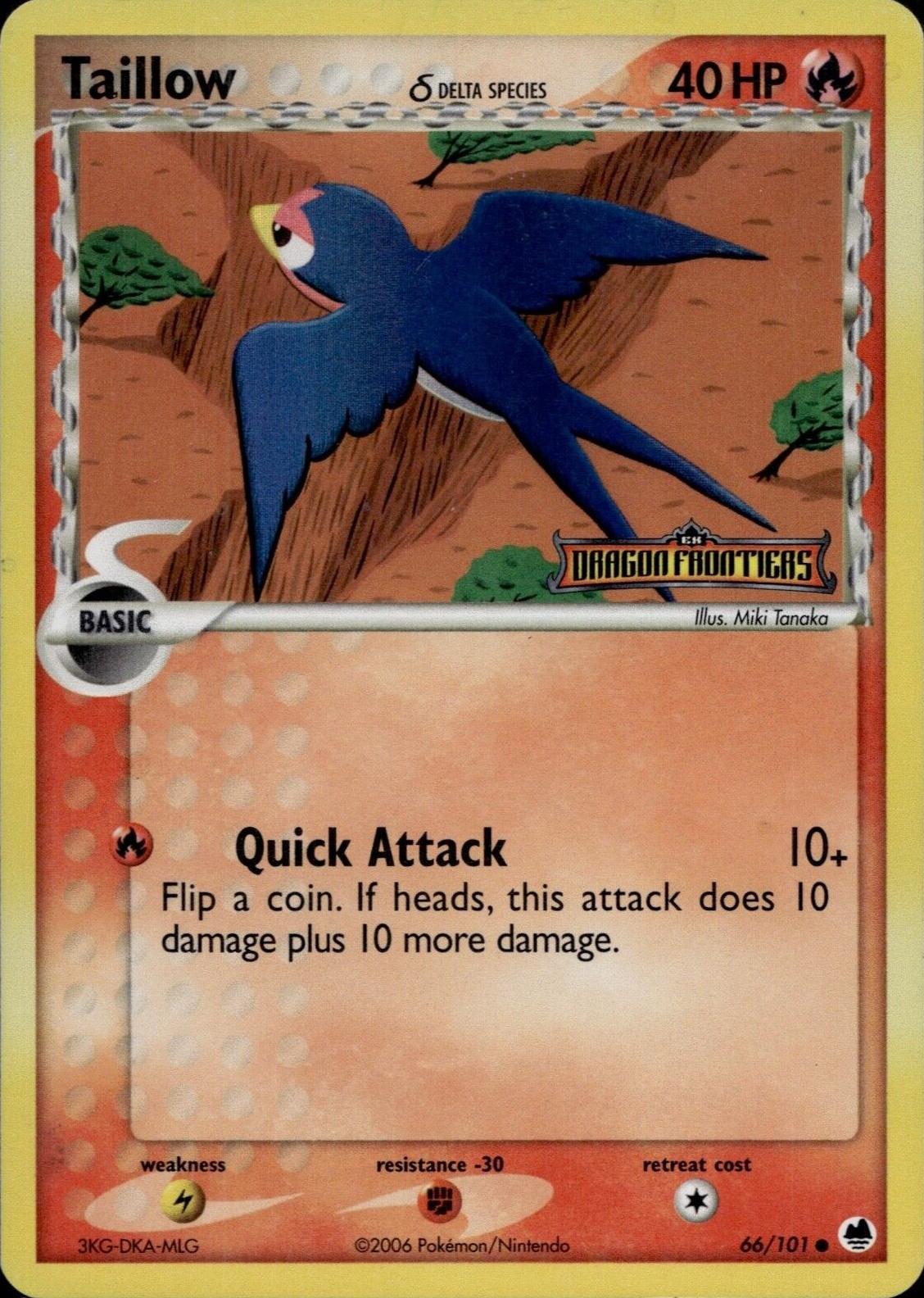 Tailow Delta Species (Reverse Holofoil) 66/101 - NM -