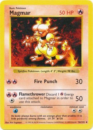 Shadowless Magmar 36/102