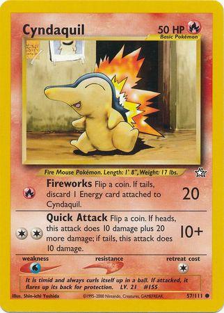 Cyndaquil 57/111 - NM