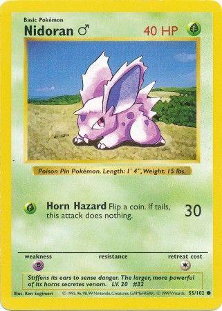 Shadowless Nidoran 55/102