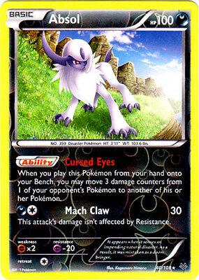Absol 40/108 (Reverse Holofoil) - HP
