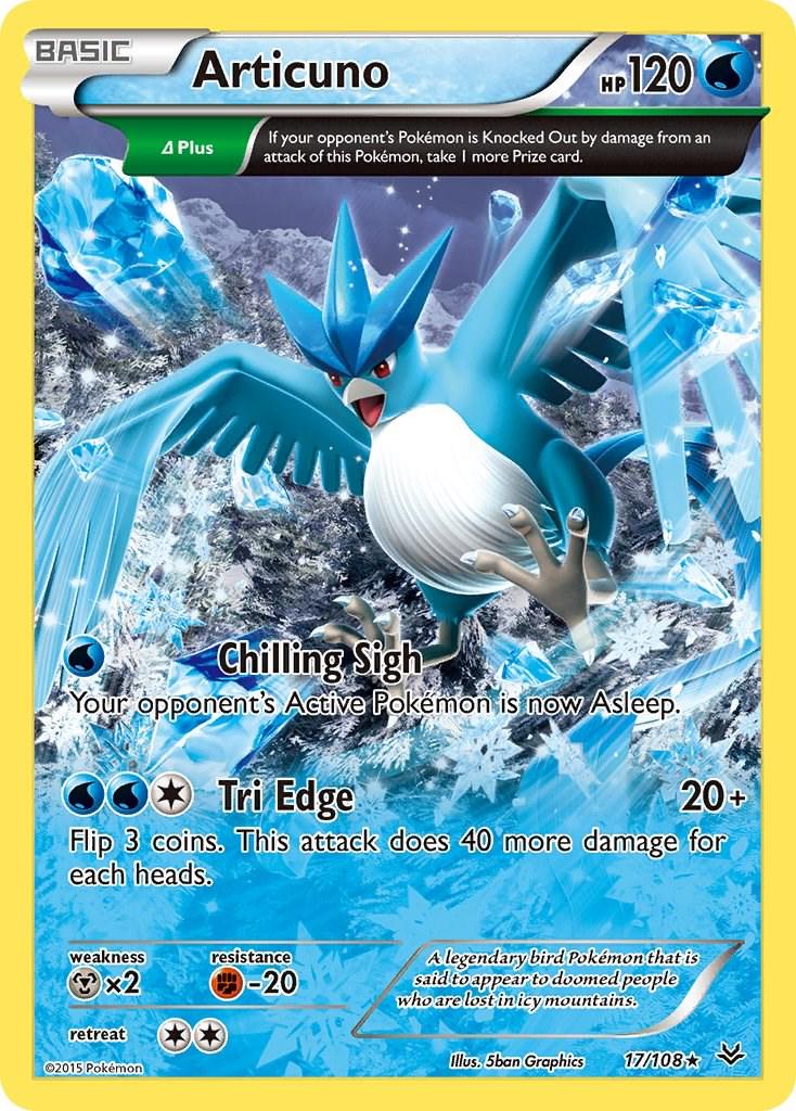 Articuno 17/108 LP Rocket Returns WOTC Pokemon card — KeepitSealdz