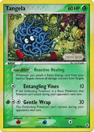 Tangela 44/92 (Reverse Holofoil) - MP-
