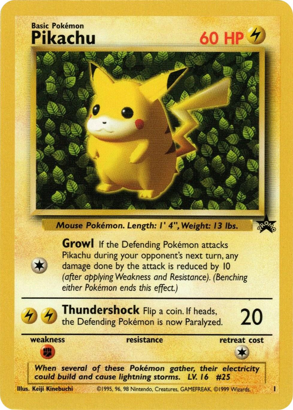 Pikachu 1 - NM Promo