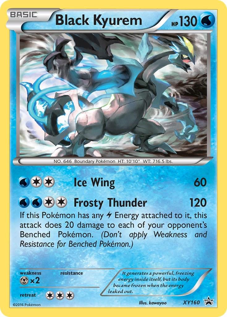 Black Kyurem XY160 - NM