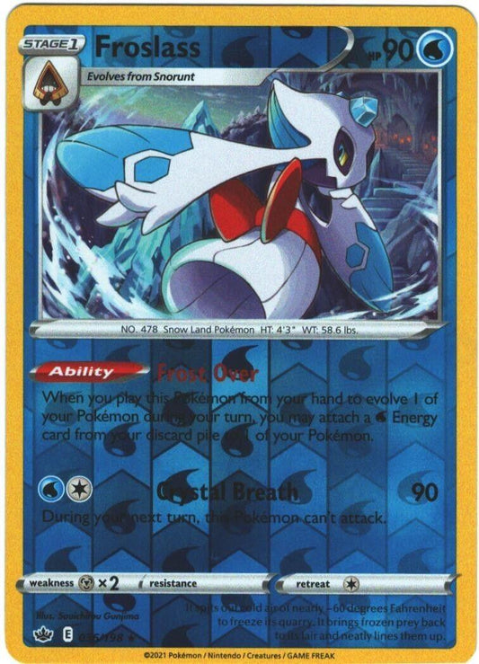 Froslass 036/198 (Reverse Holo) - NM