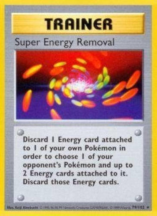 Super Energy Removal 79/102 - NM