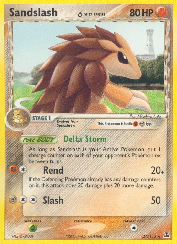 Sandslash 27/113 - NM