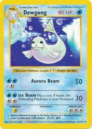 Shadowless Dewgong 25/102