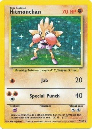 Hitmonchan 7/102 (Holofoil) - HP
