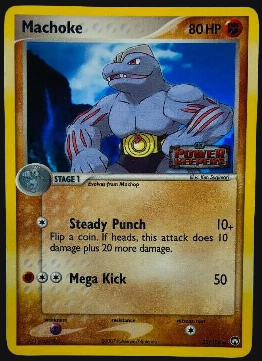 Machoke 33/108 (Reverse Holo) - NM
