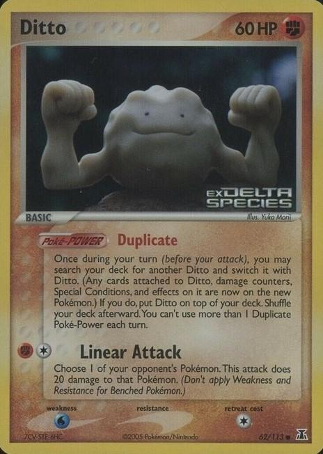 Ditto (Reverse Holofoil) 62/113 - LP/Multi Creased