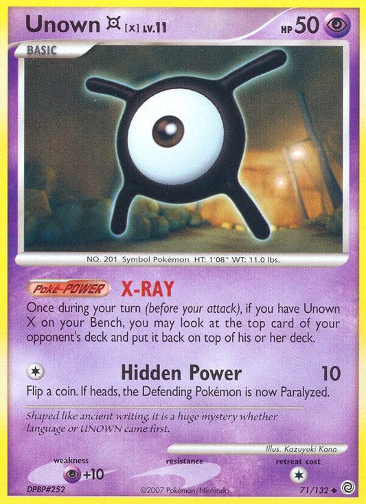 Unown 71/132 (Reverse Holofoil) - LP