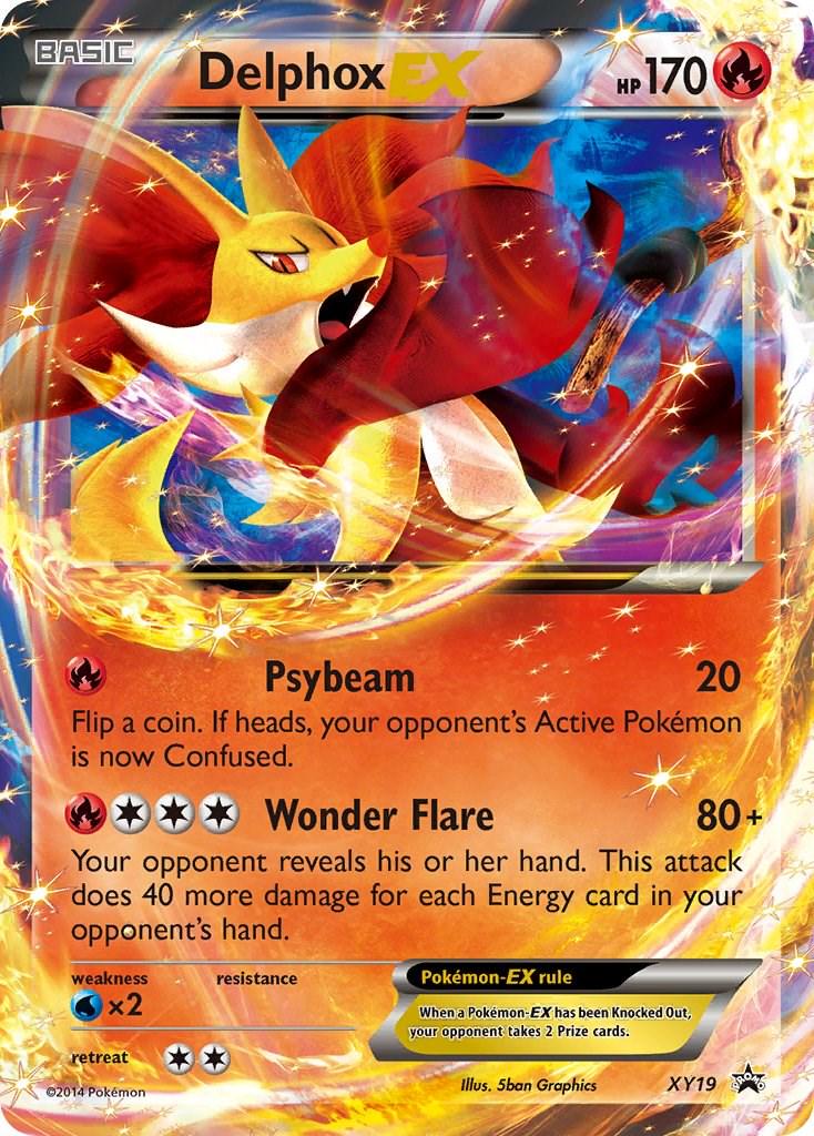 Delphox EX XY19 - NM