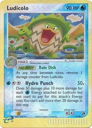 Ludicolo (Reverse Holofoil) 7/100 - LP