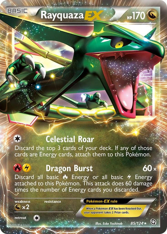 Rayquaza EX 85/124 - NM
