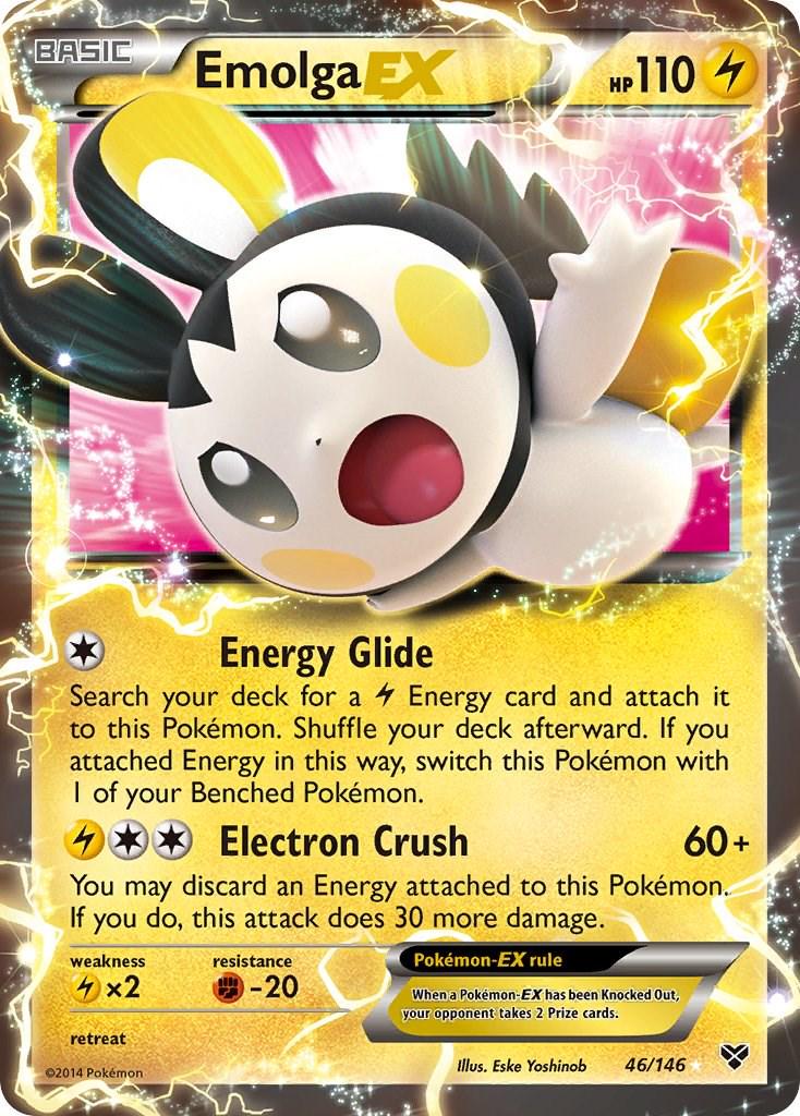 Emolga EX 46/146 - NM
