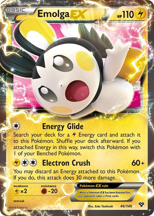 Emolga EX 46/146 - NM