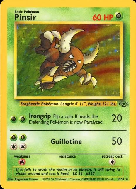 Pinsir 9/64 - HP