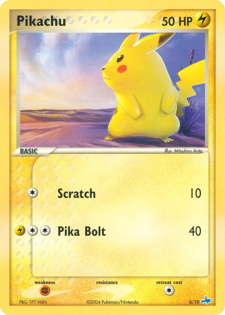 Pikachu 6/10 - LP