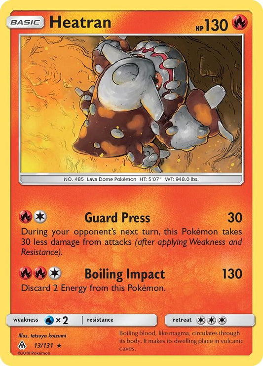 Heatran 13/131 (Reverse Holofoil)- NM