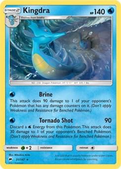 Kingdra 31/147 (Reverse Holofoil)- NM