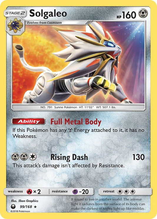 Solgaleo 99/168 (Reverse Holofoil)- NM
